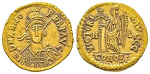 Odovacar 476-493
Solidus, Mediolanum, ... 