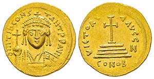 Tiberius II 578-582
Solidus, Constantinople, ... 