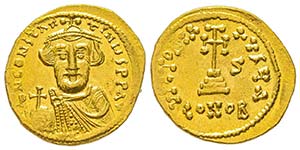 Constant II 641-668
Solidus, Costantinople, ... 