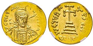 Constantinus IV 668-685
Solidus, ... 