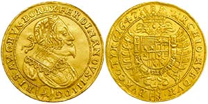 Austria, Ferdinand III 1627-1657
5 Ducats, ... 