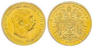 Austria, Franz Joseph, 1848-1916
10 ... 