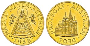 Austria, République 1918-
Médaille en or ... 
