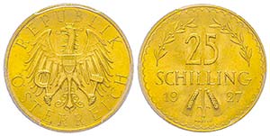 Austria, République 1918-
25 Schilling, ... 