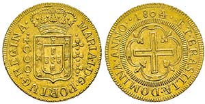 Brazil, Maria I 1786-1805
4000 Reis, Bahia, ... 