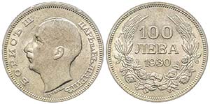 Bulgaria, Boris III 1918-1943
100 Leva, 1930 ... 