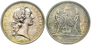 Louis XVI, 1774-1793
Médaille en argent, ... 