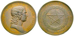 Directoire 1795-1799
Médaille en Cuivre, ... 