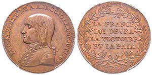 Directoire 1795-1799
Médaille, Buonaparte ... 
