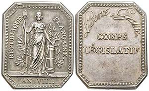 Premier Consul 1799-1804
Médaille en ... 