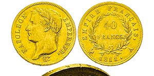 Premier Empire 1804-1814 
40 Francs, Paris, ... 