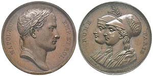 Premier Empire 1804-1814 
Médaille en ... 