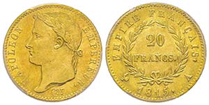 Cent-Jours, 20 mars-22 juin 1815
20 Francs, ... 