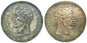 Charles X 1824-1830
Concours de 5 francs, nd ... 
