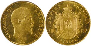 Second Empire 1852-1870
100 Francs, Paris, ... 