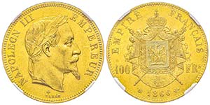 Second Empire 1852-1870
100 Francs, ... 