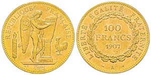 Troisième République 1870-1940
100 Francs, ... 