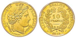 Troisième République 1870-1940
10 Francs, ... 