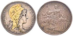 Troisième République 1870-1940
10 centimes ... 
