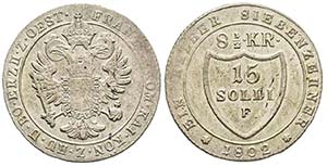 Gorizia
Francesco II 1797-1805
15 Soldi, ... 