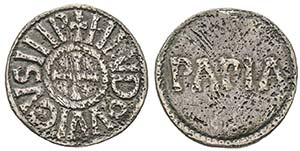 Pavia, Ludovico il Pio 814-840
Denaro, AG ... 