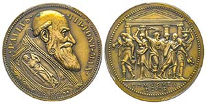 Paolo III 1534-1549
Medaglia, ND, riconio ... 