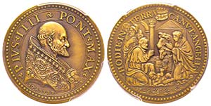 Pio IIII 1559-1565
Medaglia, ND, riconio ... 