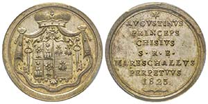 Sede Vacante 1823
Medaglia in argento, 1823, ... 