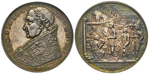 Leone XII 1823-1829
Medaglia in argento, ... 