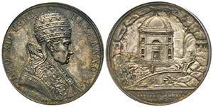 Leone XII 1823-1829
Medaglia in argento, ... 