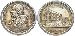 Pio X 1903-1914
Medaglia in argento, 1913, ... 