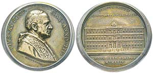 Pio XI 1922-1939
Medaglia in argento, 1924, ... 