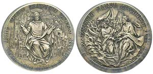 Paolo VI 1963-1978
Medaglia in argento, ... 