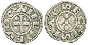 Italy - Savoy
Amedeo III 1103-1148
Denaro ... 
