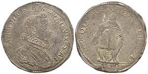 Italy - Savoy
Carlo Emanuele I 1580-1630
9 ... 
