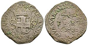 Italy - Savoy
Carlo Emanuele I 1580-1630
6 ... 