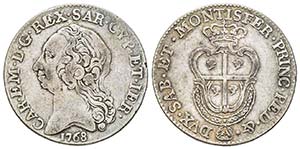 Italy - Savoy
Carlo Emanuele III Secondo ... 