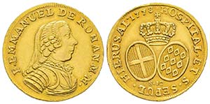 Malta
Emmanuel de Rohan 1775-1797
10 Scudi, ... 