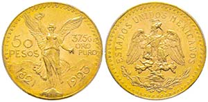 Mexico République, 50 Pesos, 1923, AU 41.66 ... 