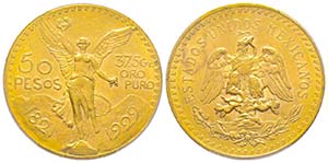 Mexico République, 50 Pesos, 1929, AU 41.66 ... 