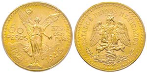 Mexico République, 50 Pesos, 1945, AU 41.66 ... 