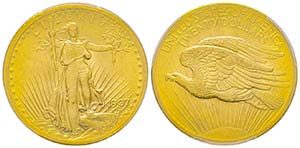 USA, 20 Dollars, Philadelphie, 1907, AU ... 