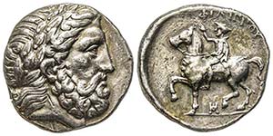 Royaume de Macedonie Philip II 359-336 avant ... 
