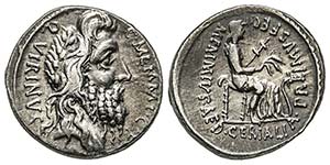 Gens Memmia - C. Memmius Denarius, Rome, 56 ... 