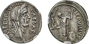 Julius Caesar et P. Sepullius Macer ... 