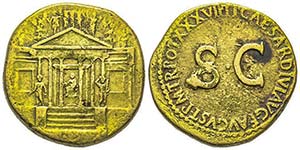 Tiberius 14-37 après J.-C. Sestertius, ... 