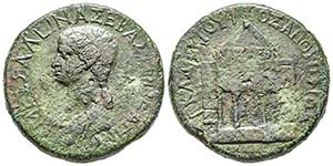 Claudius pour sa femme Messalina 41-54  ... 