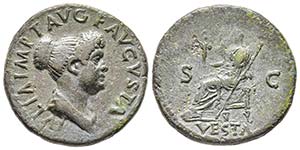 Titus pour Julia Titi Dupondius, Rome, ... 