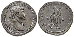 Traianus 98-117 Sestertius, Rome, 103-111, ... 