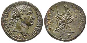 Traianus 98-117 Dupondius, Rome, 103, AE ... 